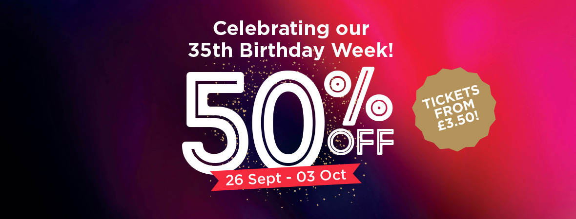 50% Off Every Movie, September 26 - October 2